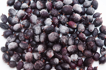 frozen black currants