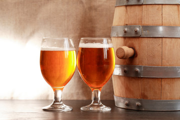 Beer Near Barrel