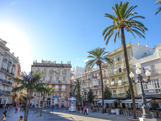 Fototapeta na wymiar Panorama von Cadiz, Spanien