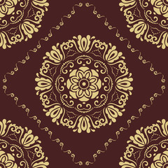 Seamless Oriental Vector Background