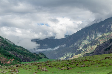 Fototapeta na wymiar Republic of Altai Mountains