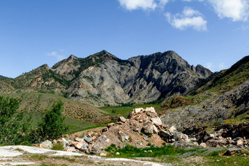 Altai Mountain in summer