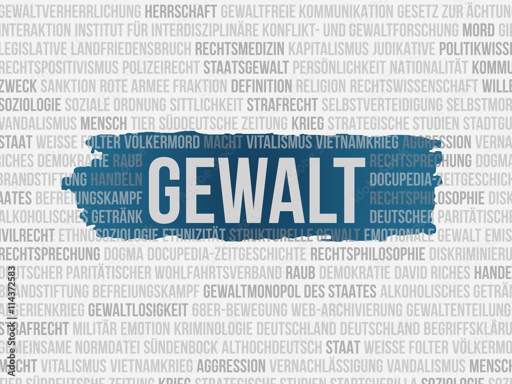 Sticker gewalt