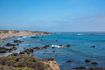 Fototapeta na wymiar Scenic View of the California Coastline Pacific Highway 1