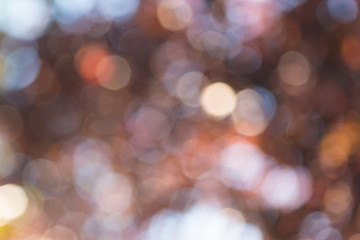 Blurred background, bokeh