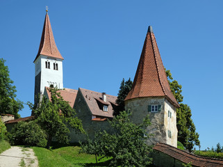 Fototapeta premium St. Martinskirche in Greding