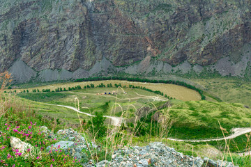 Altai Mountain in summer