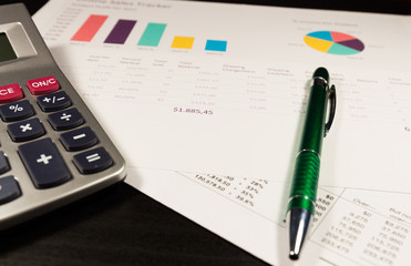 Desk office. business concept