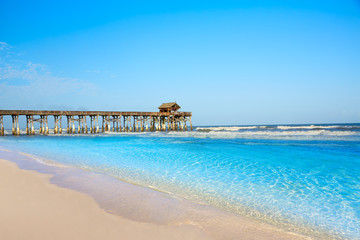 Cocoa Beach pier in Cape Canaveral Florida