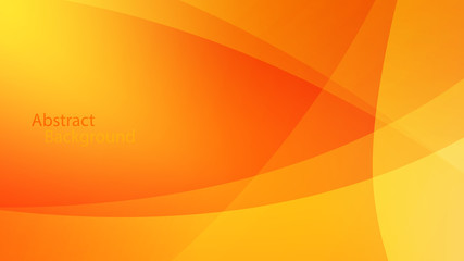 warm and orange color background abstract art vector