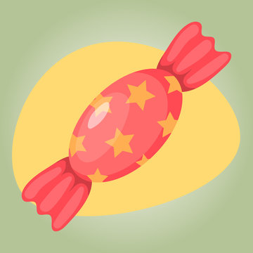 Candy vector colorful icon