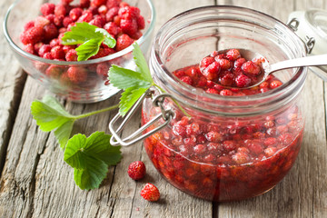 Wild strawberry jam