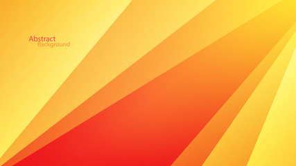 warm and orange color background abstract art vector 
 