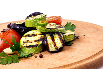 grill vegetables