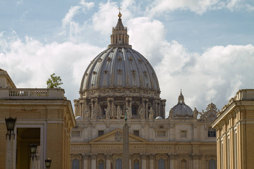 Saint Peters Basilica in Vatican City Italy