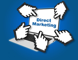 Direct Marketing business concept