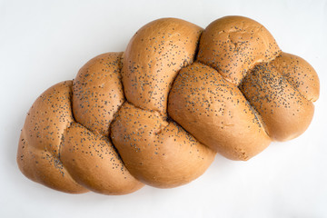 Wheat loaf with poppy seeds
