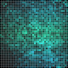 abstract vector square pixel mosaic background