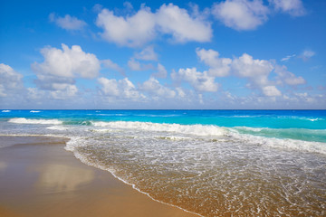 Fototapeta na wymiar Palm Beach beach coastline Florida US