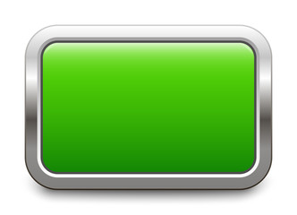 Rectangular template - green metallic button
