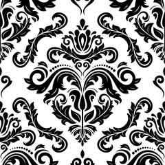Seamless Vector Wallpaper in the Style of Baroque