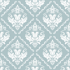 Fototapeta premium Seamless Vector Wallpaper in the Style of Baroque
