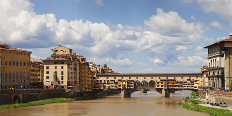 Fototapeta premium Italia,Toscana,Firenze, Ponte Vecchio