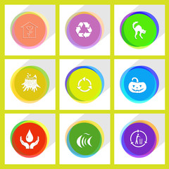 protection blood, fish, recycling bin, stub, recycle symbol, pum