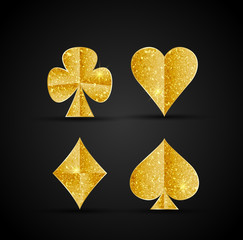 Playing card symbols