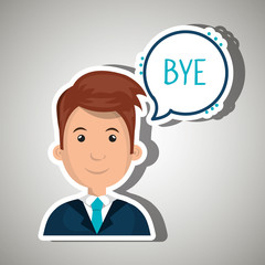 people talking design, vector illustration eps10 graphic 