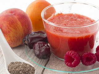 Smoothie with fruit