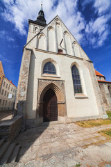 Fototapeta na wymiar old medieval church in Tallinn