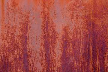 The Rust on metal surfaces for background