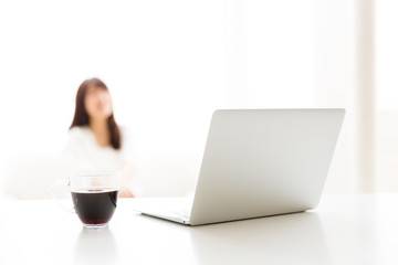 Fototapeta premium attractive asian woman lifestyle image