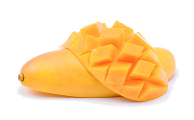 mango isolated on white background