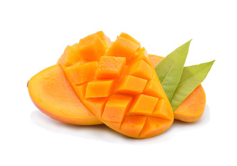 mango isolated on white background