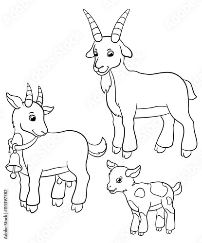 92 Top Coloring Pages Animals Goat  Images