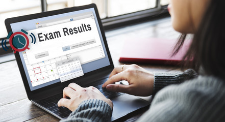 Exam Results Examination Grade Education Score Concept