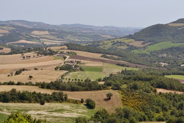 Fototapeta na wymiar Landschaft in den Marken - Italien