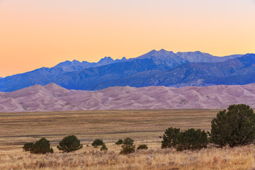 Great Sand Dunes National Park in Colorado State, USA