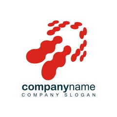 Logo abstract technology symbol icon vector