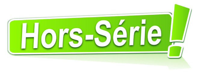 Fototapeta premium hors série sur étiquette verte