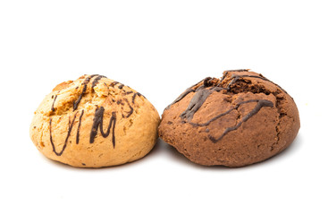 Georgian cookies isolated