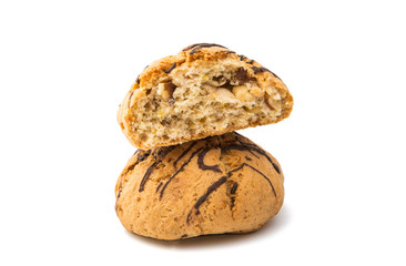 Georgian cookies isolated