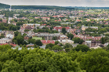 The view from the bell tower of the Basilica of the Virgin of Ou