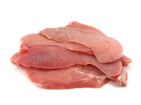 Putenschnitzel, Gefl&uuml;gelfleisch