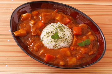 美味しそうなカレーライス