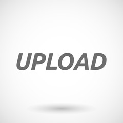   Illustration of   the text UPLOAD