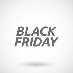  Illustration of    the text BLACK FRIDAY