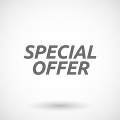  Illustration of    the text SPECIAL OFFER